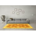 thumbnail image 3 of Ahgly Company Indoor Rectangle Oriental Yellow Traditional Area Rugs, 3' x 5', 3 of 4