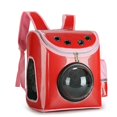 thumbnail image 3 of Bolsa de transporte para gatos, bolsa portátil y transpirable para gatos, bolsa de viaje para exteriores, transparente, para gatos, perros pequeños, suministros para mascotas, 3 of 5