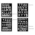 24 Sheets SelfAdhesive Vinyl Letters Numbers Kit, Mailbox Numbers