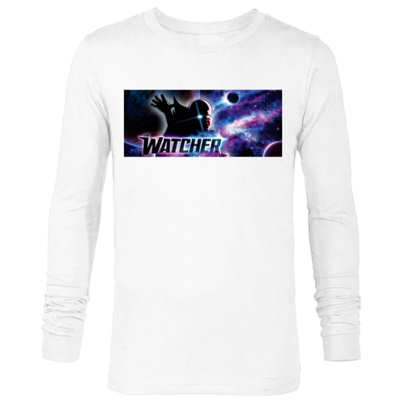 Marvel WHAT IF…? The Watcher Cosmos - Long Sleeve T-Shirt for Men – Customized-White