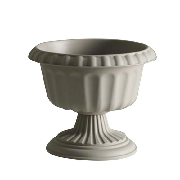 witspace Classic Flower Pot Plastic Planter Indoor Outdoor Decorative Vintage Style Flower Pot Home Garden Front Porch Door Decoration for Aloe Cactus Succulent Daisy Pots