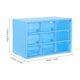 thumbnail image 2 of Minkissy Caja De Almacenamiento De Escritorio Con Compartimentos Azul Para Organizar Maquillaje Y Joyería, 2 of 8