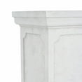 thumbnail image 4 of Christopher Knight Home 25.75" Outdoor Classic Plant Stand with Square Pedestal, Antique White, 4 of 9