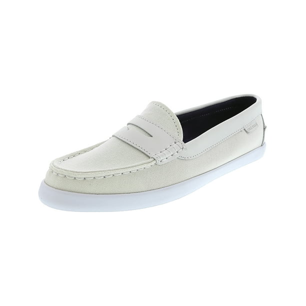 Cole Haan Pinch Weekender Optic White Fabric Loafer 8M - Walmart.com