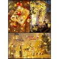 thumbnail image 5 of Battery Operated Halloween Indoor String Lights, 8 ft 20 LED Orange Mini Cluster Tree Lights with Timer, Indoor Outdoor Patio Garland Window Decor for Party Christmas Halloween Decorations, 5 of 10