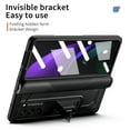 thumbnail image 4 of Dteck Case for Galaxy Z Fold 2 Hybrid Hard PC with Build in Stand, Ultra-Thin Anti-Scratch Shook-Proof for Samsung Z Fold 2 5G(2020) Folding Screen Stylish Cover Case,Black, 4 of 7