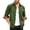Green, variant on Mens Summer Shirts, Men Flannel Shirt Long Sleeve Casual Button Down Dress Shirts Big Work Shacket Jackets Navy S