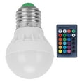 thumbnail image 4 of Bombilla RGB, 50000H Vida útil Bola Bombilla Control Remoto Para El Hogar Para 85-265V, 4 of 8