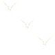 thumbnail image 1 of Qarigey Ins constelaciones tema zodiaco collar rhinestone chic encanto colgante Type7 NO7, 1 of 6