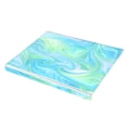 thumbnail image 2 of 13.4" x 16.5" Food-Grade Acrylic Cutting Board Non-Slip Kitchen Chopping Board Iridescent Swirl Marble Print, 2 of 7