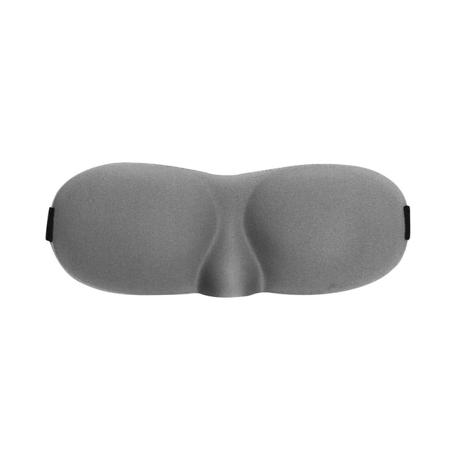 lionlar Eye Mask for Sleeping Blackout Blindfold with Adjustable Strap Comfortable Sleep Gray