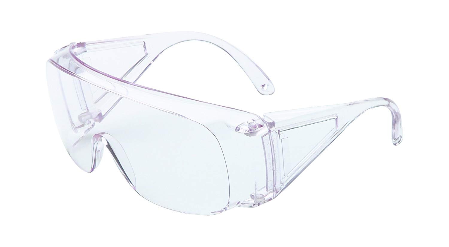 Polysafe Economical Wide Vision Safety Glasses With Clear Lens