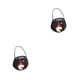 thumbnail image 4 of Monstrate Bolsa de regalo de Halloween con asa Atmósferas temáticas reutilizables Bolso decorativo para dulces Galletas Snack Sack Bar Table Type1 NO1, 4 of 6
