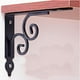 thumbnail image 4 of Soporte Estantería Esquina Colgante pared perfecl Metal Forma L 150x115x3mm, 4 of 8