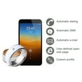 thumbnail image 3 of Xinyolin NFC Stainless Steel Phone Chip Dripping Oil Dual Dragon Pattern Smart Ring Gift, 3 of 8
