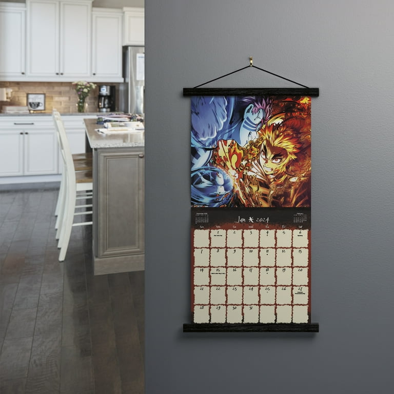 Demon Slayer 2024 Wall Calendar - Jays Calendars