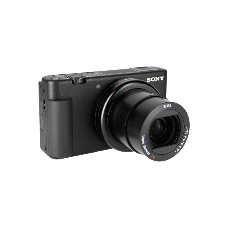 Sony ZV-1 Digital Compact Camera, Black (DCZV1/B) + Accessory Kit