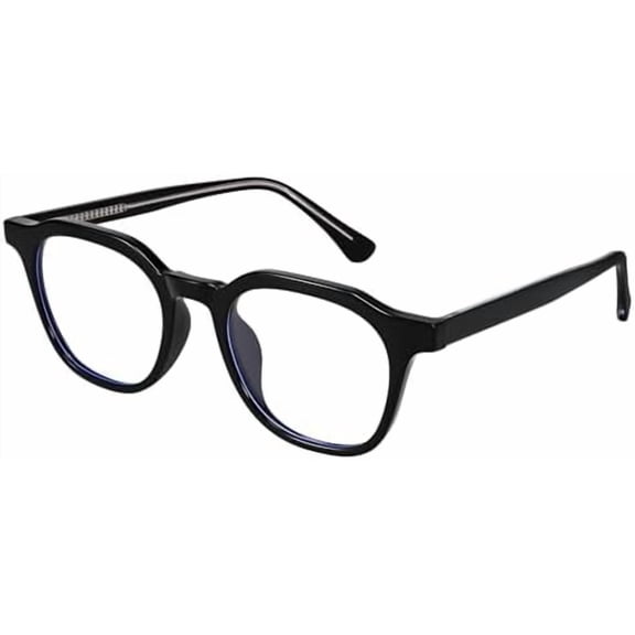 Blue Light Blocking Glasses For Woman Men Thick-Framed Square Non-Prescription, For Computer,Gaming, Phone Use