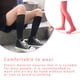 thumbnail image 5 of Sonducket 1 par de calcetines altos hasta el muslo de 52 cm JK, cómodos, antideslizantes, estilo pijo, medias largas hasta el muslo, fiesta, Cosplay, rojo Type3 NO3 Sonducket AP008227-16B, 5 of 6