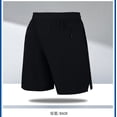 thumbnail image 5 of FJUCHAI Men's Plus Size Ice Silk Shorts Dry-Fit Sweat Resistant Active Athletic Performance Shorts Beach Pants Sizes up to M-6XL, 5 of 9