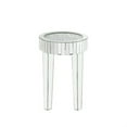 thumbnail image 3 of Acme Furniture 84712 Table d'Appoint, Miroir et Faux Diamants, 3 of 3