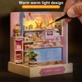 thumbnail image 4 of Kit Casa Pequeña DIY Muñecas para Habitación Creativa Con Muebles Regalo, 4 of 9