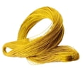 thumbnail image 2 of 1mm 100 Yard Tag String Braided Nylon Gift Tag Rope Jewelry Thread(Gold), 2 of 8