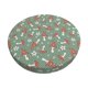 thumbnail image 1 of Disketp Retro Hippie Groovy Mushroom Funda Redonda para Taburete, Funda de Cojín para Silla de Bar Suave y Elástica-13 inch, 1 of 7