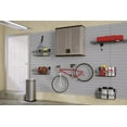 thumbnail image 2 of Suncast 30"W x 12"D x 30.25"H Resin Wall Garage Storage Cabinet, Platinum Metallic, 2 of 6