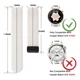thumbnail image 4 of 3 Correas 18mm Para Huawei Watch Gt 5 4 41mm Magnética, 4 of 4