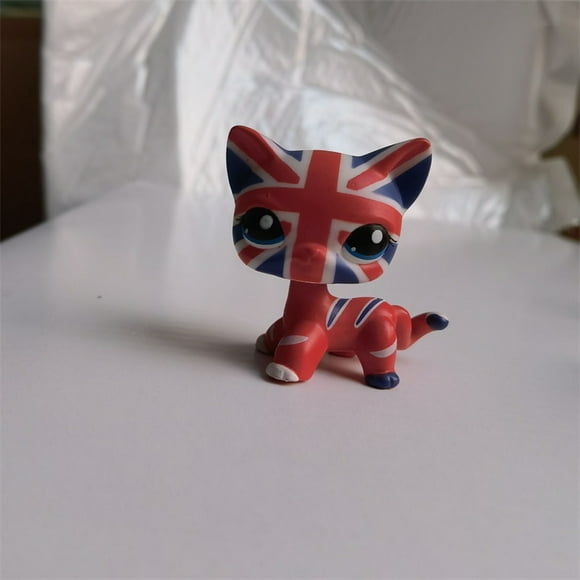 Little Pet Shop LPS Cat Collection Rare Standing Shorthair Old Kittens High Quality Action Figure Model Toys Kids Gift