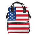 thumbnail image 1 of Disketp America Flags3 Mochila de Pañales de Gran Capacidad con Múltiples Bolsillos, Mochila de Viaje Multifuncional para Bebé, Unisex, Moderna y Resistente, 1 of 6