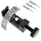 thumbnail image 1 of Kit de extracción y reemplazo de pasadores de eslabones de correa de reloj para reparación de relojes, incluye 3 pasadores adicionales - Negro, 1 of 5