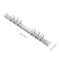 thumbnail image 6 of REACHISE 5Pcs Notebook Binding Kit 6-ring Binder Mechanism for Loose Leaf Book DIY Making, 6 of 8