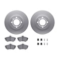 thumbnail image 2 of KarParts360 For Volkswagen Passat 1995 1996 1997 Brake Set Front, 2 of 4