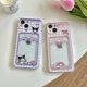 thumbnail image 2 of Fundas de teléfono Sanrio Kuromi My Melody para iPhone 14 13 12 11 Pro Max XR XS MAX 8X7 SE 2020, funda de silicona transparente a prueba de golpes xuanjing unisex, 2 of 2