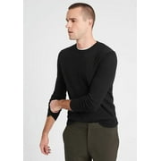 Banana Republic Premium Luxe Crew-Neck Sweater - Black (M)