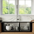thumbnail image 4 of Karran Usa El-86-Pk1 Elite 33" Farmhouse Double Basin Stainless Steel Kitchen Sink -, 4 of 5