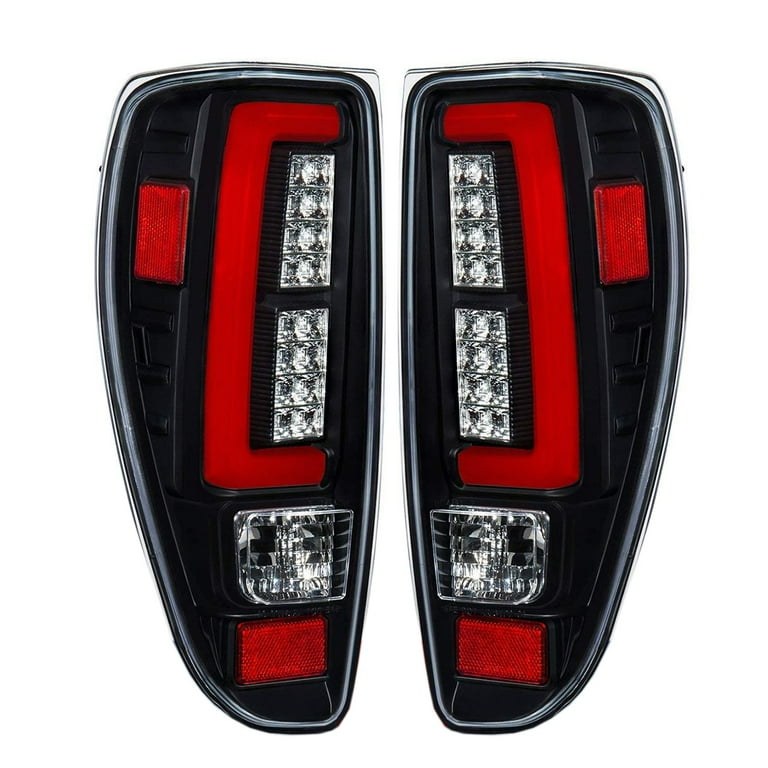 Pair Smoke Tail Lights For 2004-2012 Chevy Colorado & GMC Canyon – Left+Right, Direct Replacement, SAE/DOT