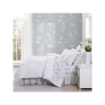 thumbnail image 3 of Laura Ashley Norah Midweight Comforter Set USHSA51254390 - White, 3 of 4