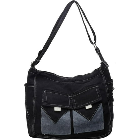 CoCoMangos Denim Messenger Bag Y2K Jean Purses for Women Denim Shoulder Bag Crossbody Handbag