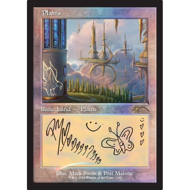 Secret Lair X Post Malone: The Lands - Traditional Foil Secret Lair X Post Malone: The Lands - Traditional Foil