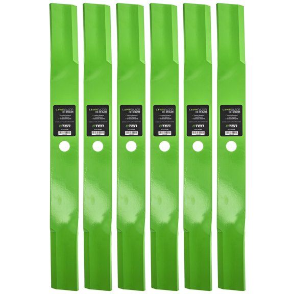 LawnRAZOR High Lift Blade for John Deere 72 inch 2032R AM102402 6 Pack 810-CBL2208D