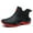 Red, variant on AUXDIQ Rain Boots Men Short Ankle Women Waterproof Rain Boots Outdoor Garden Shoes