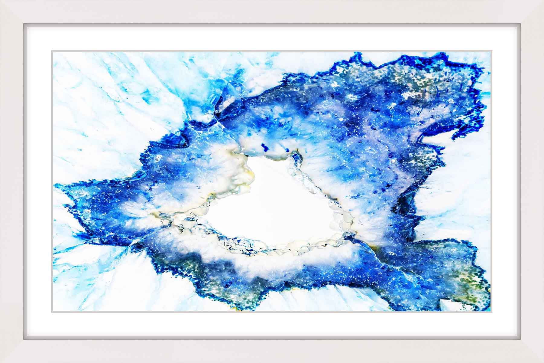"Azure" Framed Painting Art Print, 36" x 1.5"