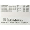 thumbnail image 2 of Ruby Paulina Poly Sheet Protectors, 11x17 Inches, Diamond Clear, 25 Count, 2 of 3