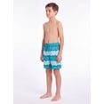 thumbnail image 4 of Ocean Gear Boys Print 6 inch Swim Trunk with Compression Liner , Sizes 4-18, 4 of 4