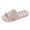 Pink, variant on Juosiy Shower Shoes for Men Non Slip Arch Support Quick Drying Drain Holes Bathroom Slide Sandals