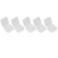 thumbnail image 1 of Estuche de almacenamiento para borlas de maquillaje soporte para borlas para polvo transpirable a prueba de polvo blanco transparente para viajes para cápsulas ANGGREK Otros, 1 of 8
