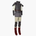 thumbnail image 5 of Anime Delicious in Dungeon Laios Touden Cosplay Disfraz Armadura Peluca Hombres Fiesta de Halloween Carnaval Traje de juego de rol Cabello corto amarillo, 5 of 5
